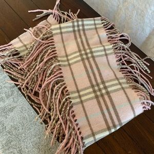 Burberry pink Happy Scarf